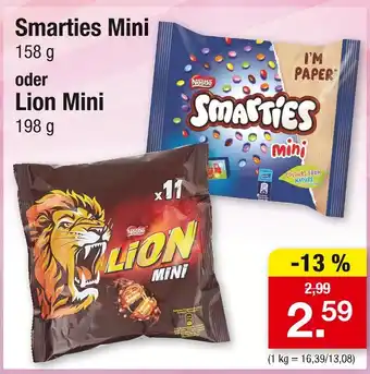 Zimmermann Nestle smarties mini Angebot