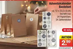 Zimmermann Adventskalender bastelset Angebot