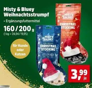 Thomas Philipps Misty & bluey weihnachtsstrumpf für hunde Angebot