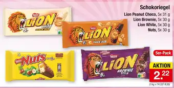 Zimmermann Nestlé lion peanut choco Angebot