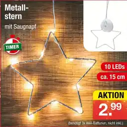 Zimmermann Metallstern Angebot