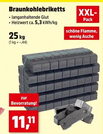 Thomas Philipps Braunkohlebriketts Angebot