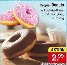 Zimmermann Poppies donuts mit schoko-glasur Angebot