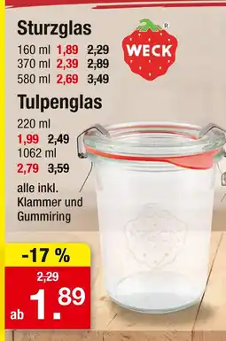 Zimmermann Weck sturzglas 160 ml Angebot