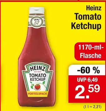 Zimmermann Heinz tomato ketchup Angebot