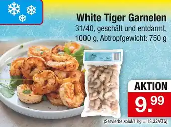 Zimmermann White tiger garnelen Angebot