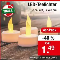 Zimmermann Led-teelichter Angebot