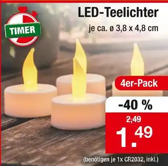 Zimmermann Led-teelichter Angebot