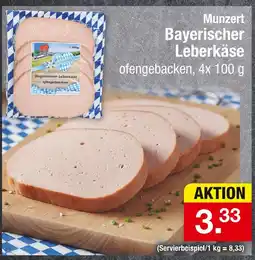 Zimmermann Munzert bayerischer leberkäse Angebot