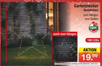 Zimmermann Gartenstecker metallstern Angebot