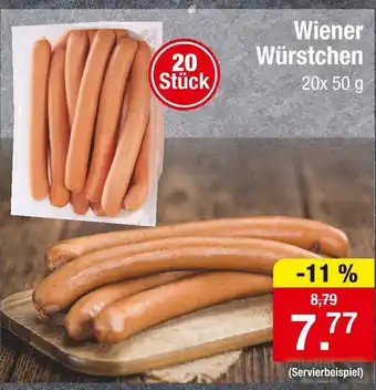 Zimmermann Wiener würstchen Angebot