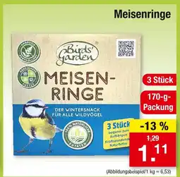 Zimmermann Birds' garden meisenringe Angebot