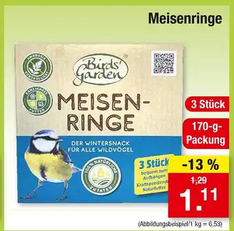 Zimmermann Birds' garden meisenringe Angebot