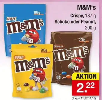 Zimmermann M&m's crispy Angebot