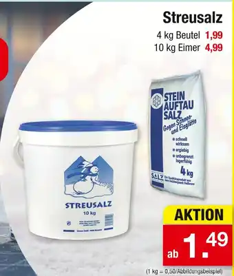 Zimmermann Streusalz 4 kg beutel Angebot