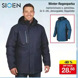 Zimmermann Sioen winter-regenparka Angebot
