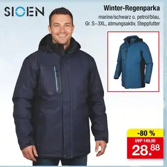 Zimmermann Sioen winter-regenparka Angebot