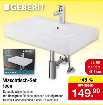 Zimmermann Geberit waschtisch-set icon Angebot