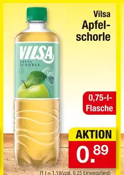 Zimmermann Vilsa apfelschorle Angebot