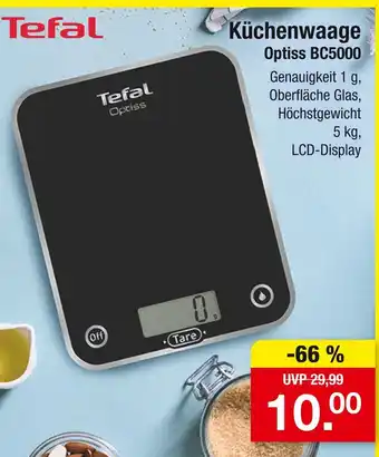 Zimmermann Tefal küchenwaage optiss bc5000 Angebot