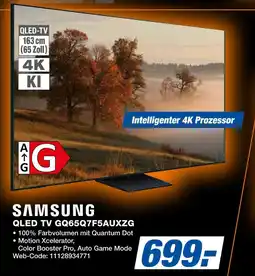 Expert Samsung qled tv gq65q7f5auxzg Angebot