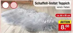 Zimmermann Schaffell-imitat teppich Angebot