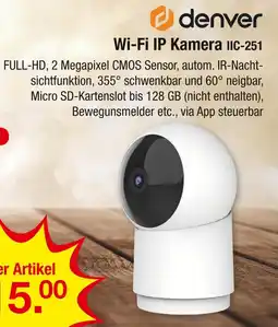 Zimmermann Denver wi-fi ip kamera iic-251 Angebot