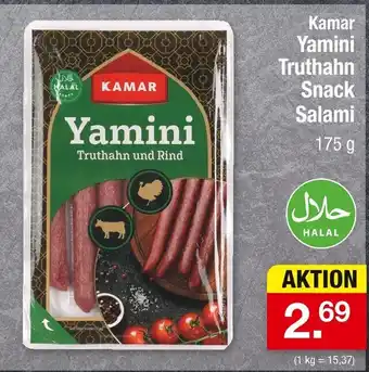 Zimmermann Kamar yamini truthahn snack salami Angebot