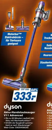 Expert Dyson akku-handstaubsauger v11 advanced Angebot