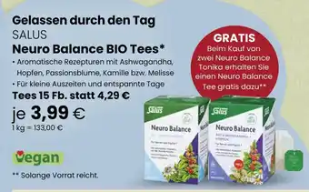 Vitalia Salus neuro balance bio tees Angebot