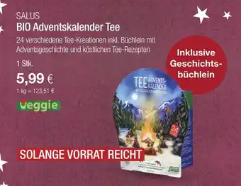 Vitalia Salus bio adventskalender tee Angebot