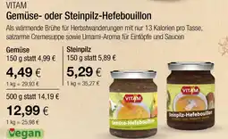 Vitalia Vitam gemüse-hefebouillon Angebot