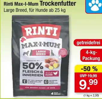 Zimmermann Rinti max-i-mum trockenfutter large breed Angebot