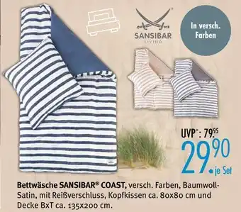 Trends Möbel Sansibar bettwäsche coast Angebot