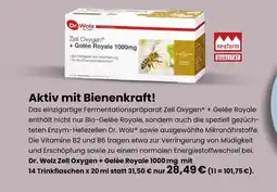 Vitalia Dr. wolz zell oxygen + gelée royale 1000mg Angebot
