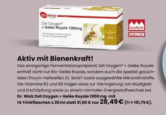 Dr. wolz zell oxygen + gelée royale 1000mg