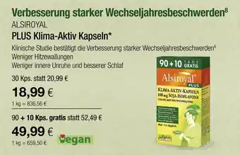 Vitalia Alsiroyal plus klima-aktiv kapseln Angebot
