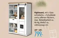 Trends Möbel Highboard Angebot