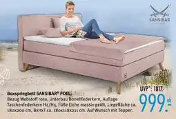 Trends Möbel Sansibar boxspringbett sansibar poel Angebot