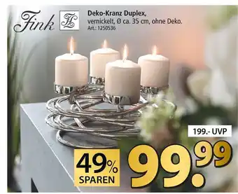 Zurbrüggen Fink deko-kranz duplex Angebot