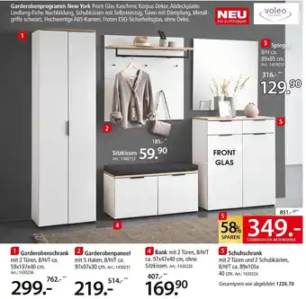 Zurbrüggen Voleo garderobenschrank new york Angebot