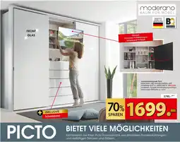 Zurbrüggen Moderano schwebetürenschrank picto Angebot