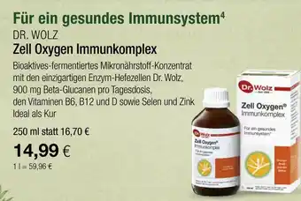 Vitalia Dr. wolz zell oxygen immunkomplex Angebot