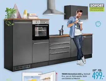 Trends Möbel Trends-küchenblock jazz 4 Angebot
