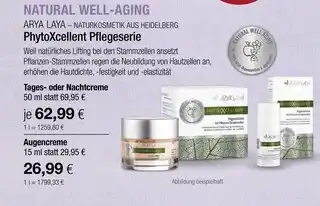 Vitalia Arya laya phytoxcellent tages- oder nachtcreme Angebot