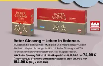 Vitalia Neufom qualität kgv roter ginseng Angebot