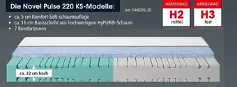 Zurbrüggen Novel die novel pulse 220 ks-modelle Angebot