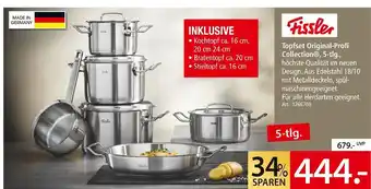 Zurbrüggen Fissler topfset original-profi collection Angebot