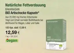Vitalia Bakanasan bio artischocke kapseln Angebot
