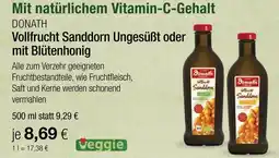 Vitalia Donath vollfrucht sanddorn ungesüßt oder mit blütenhonig Angebot